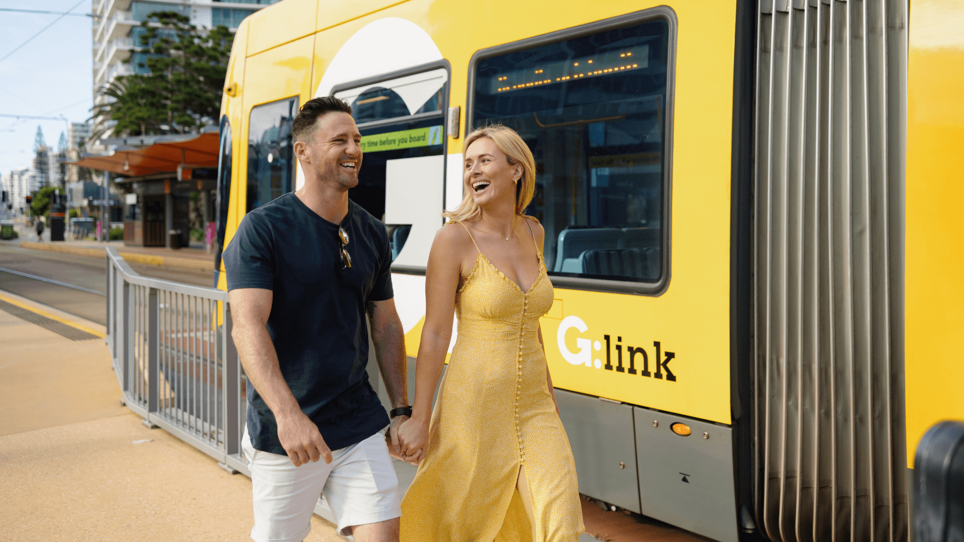 couple-boarding-gold-coast-light-rail